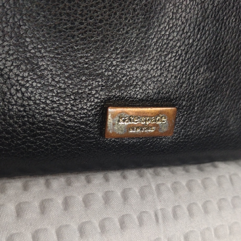 Kate Spade Black and Cream Bow Wallet - Picture 11 of 15